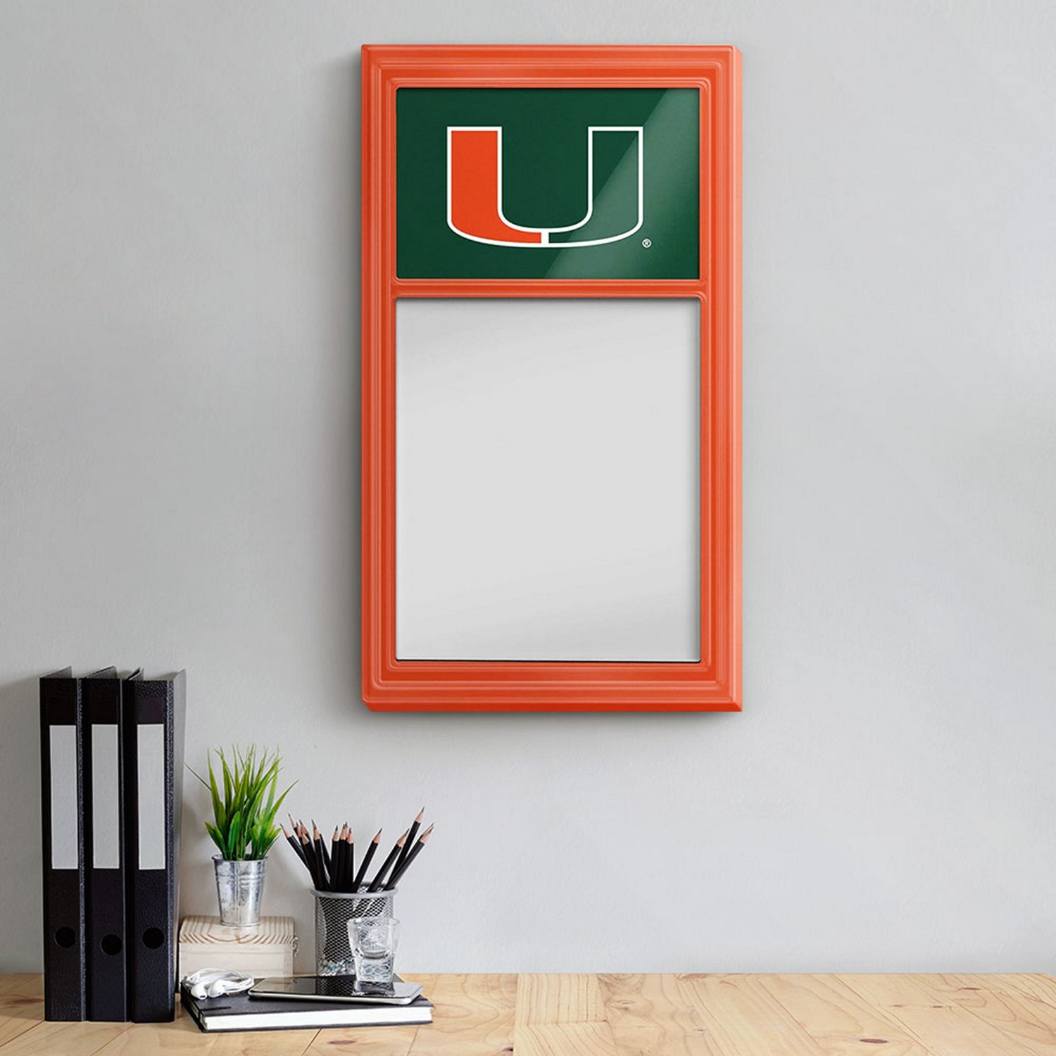 The Fan-Brand University of Miami Orange Dry Erase Note Board - view number 3