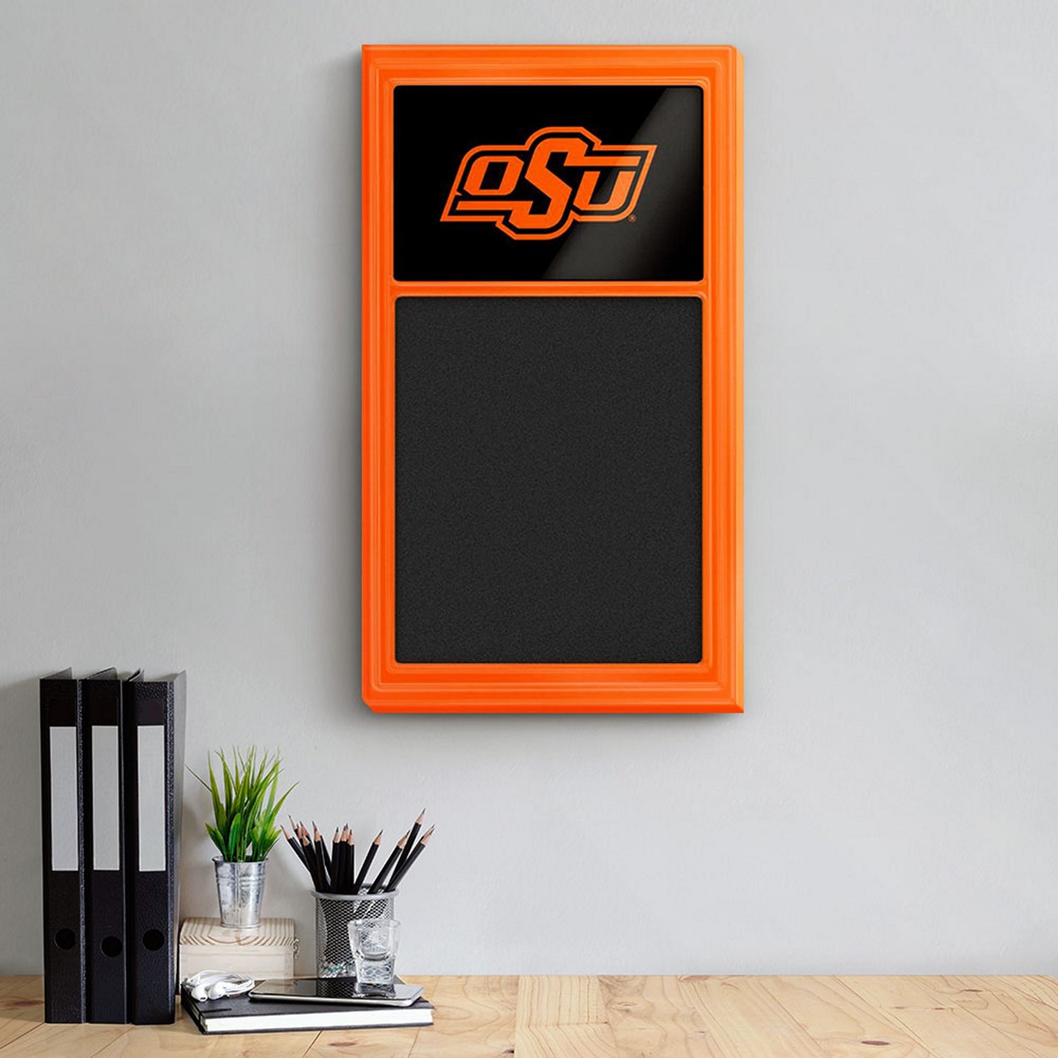 The Fan-Brand Oklahoma State University Chalk Note Board - view number 3
