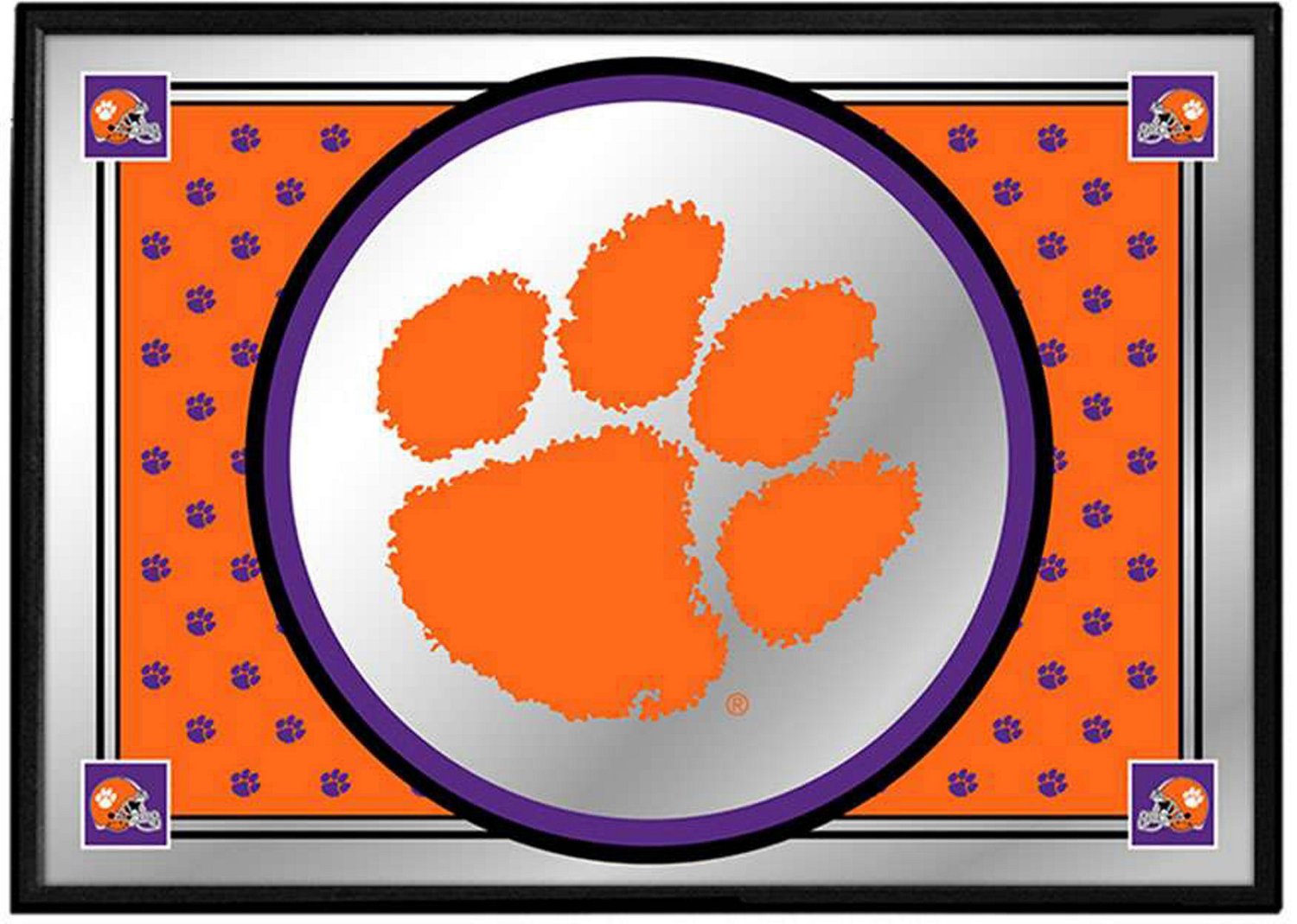 Clemson Tumbler Clemson Tigers Paw Tiger Paw Orange Tumbler