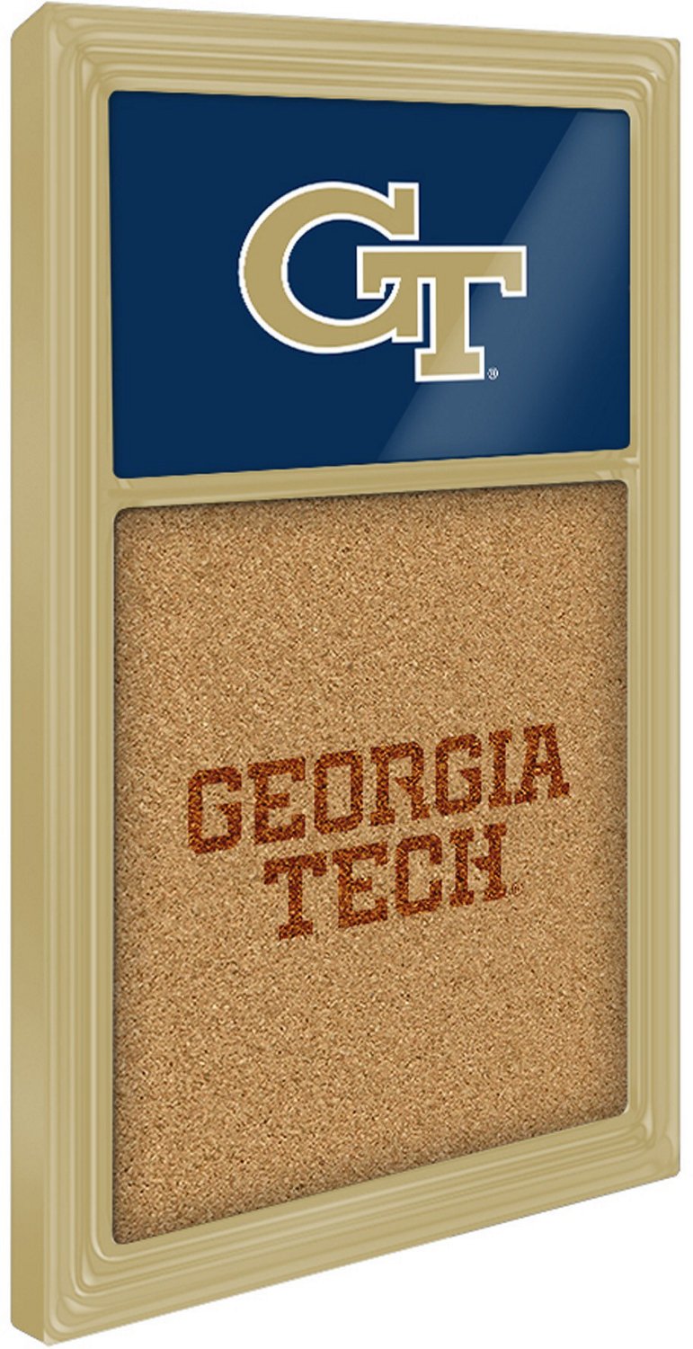 The Fan-Brand Georgia Tech University Dual Logo Cork Note Board - view number 2