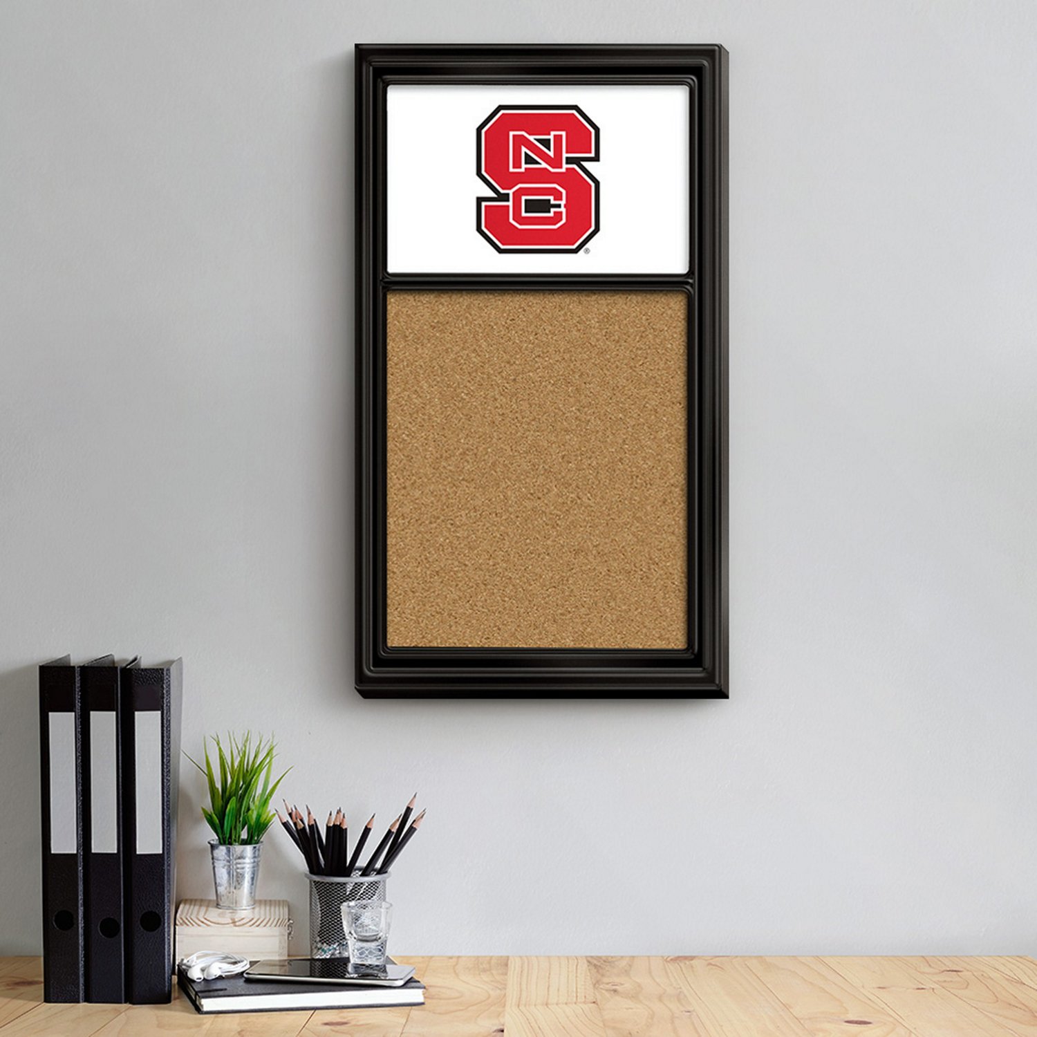 The Fan-Brand North Carolina State University Cork Note Board - view number 3