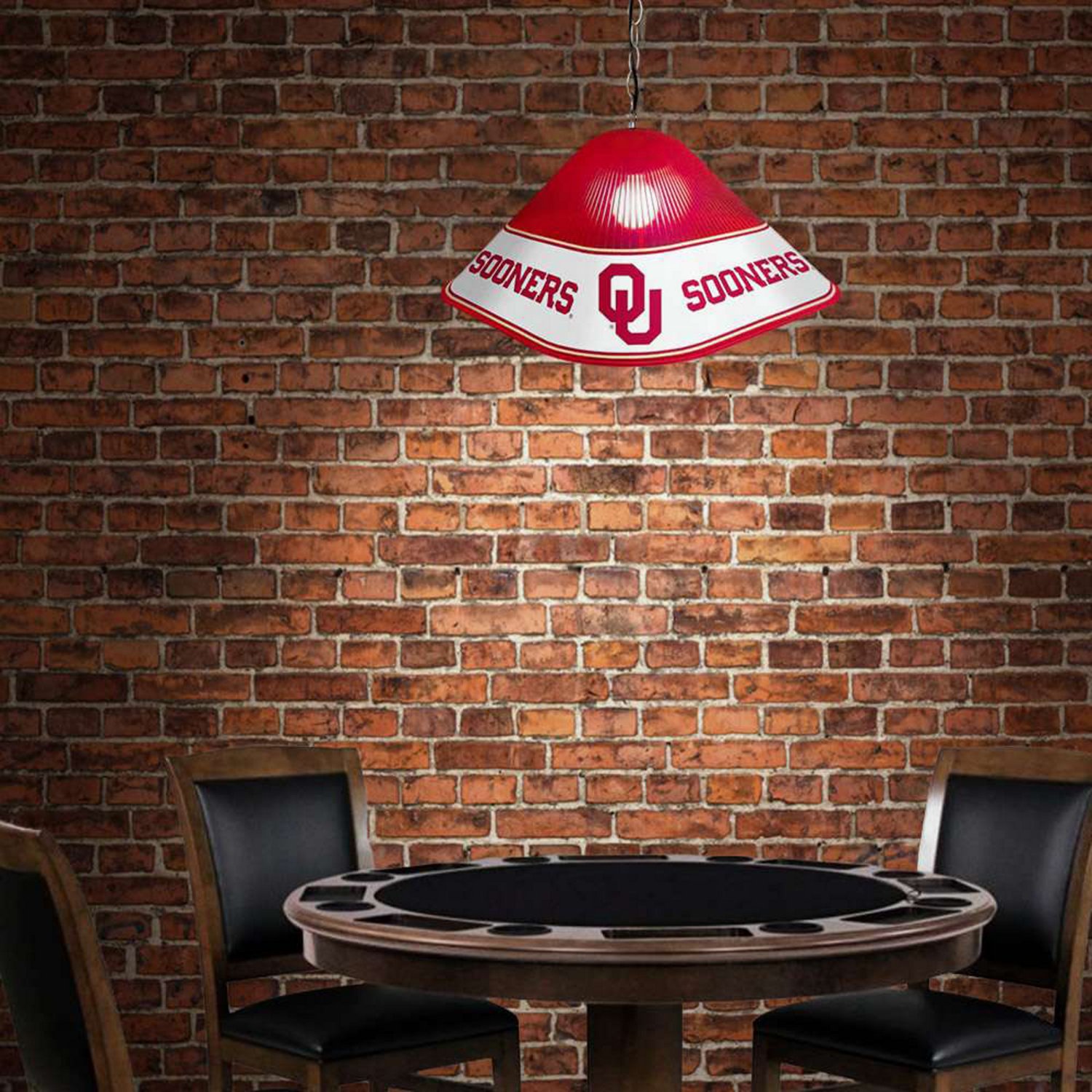 The Fan-Brand University of Oklahoma Game Table Light  - view number 3