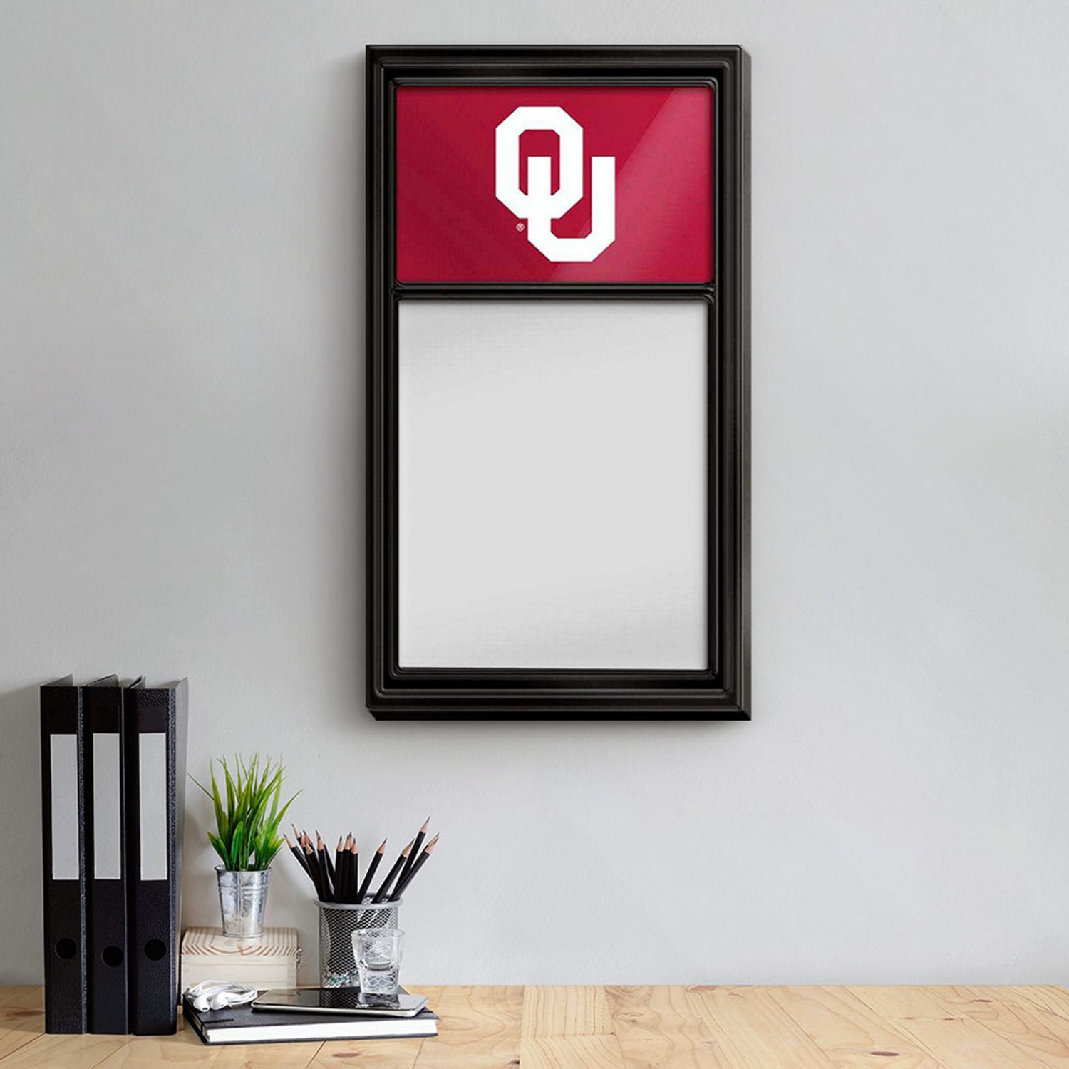 The Fan-Brand University of Oklahoma Dry Erase Note Board                                                                        - view number 3