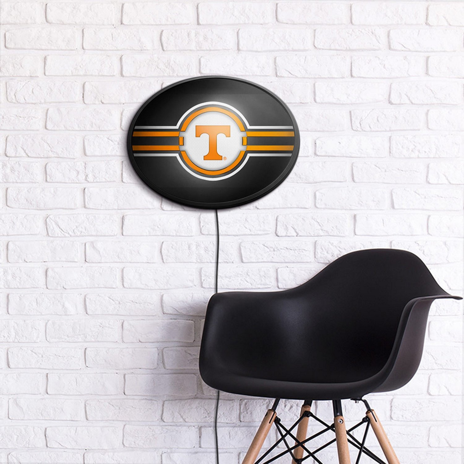 The Fan-Brand University of Tennessee Oval Slimline Lighted Wall Sign - view number 4