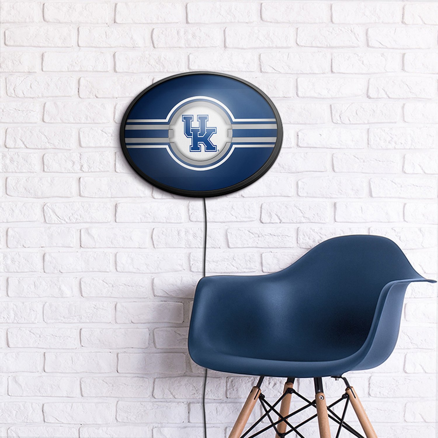 The Fan-Brand University of Kentucky Oval Slimline Lighted Sign - view number 4