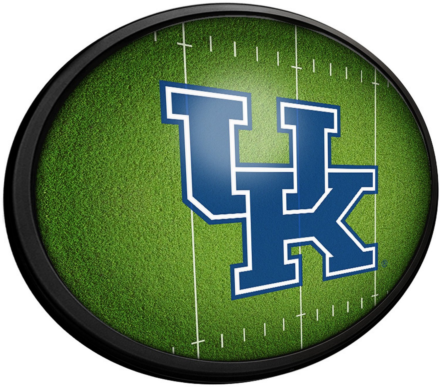 The Fan-Brand University of Kentucky On the 50 Oval Slimline Lighted Sign - view number 2