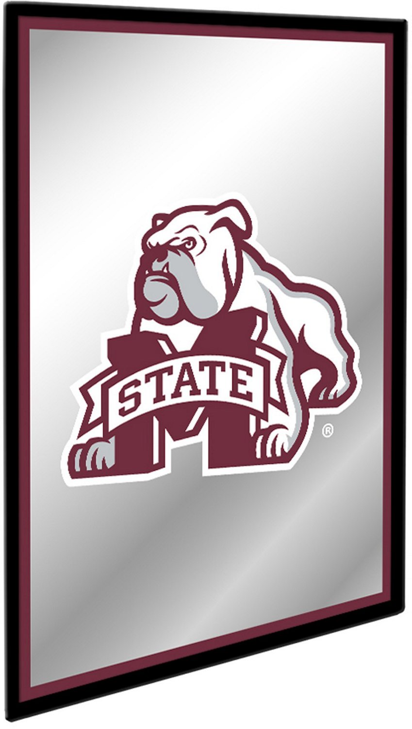 The Fan-Brand Mississippi State University Mascot Framed Mirrored Wall Sign - view number 2
