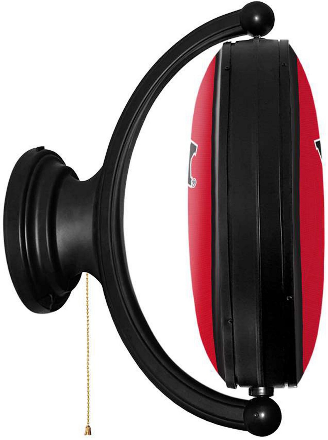 The Fan-Brand North Carolina State University Tuffy’s Face Original Oval Rotating Lighted Sign  - view number 3