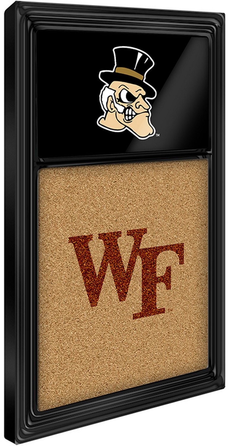 The Fan-Brand Wake Forest University Mascot Dual Logo Cork Note Board - view number 2