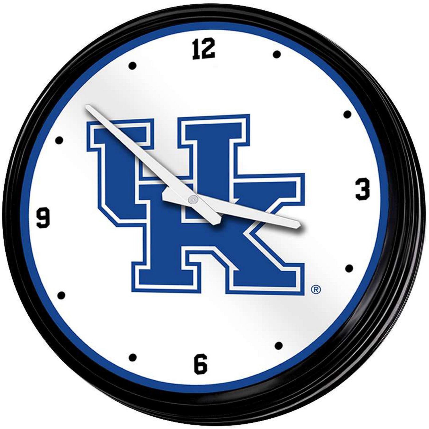 The Fan-Brand University of Kentucky Retro Lighted Wall Clock