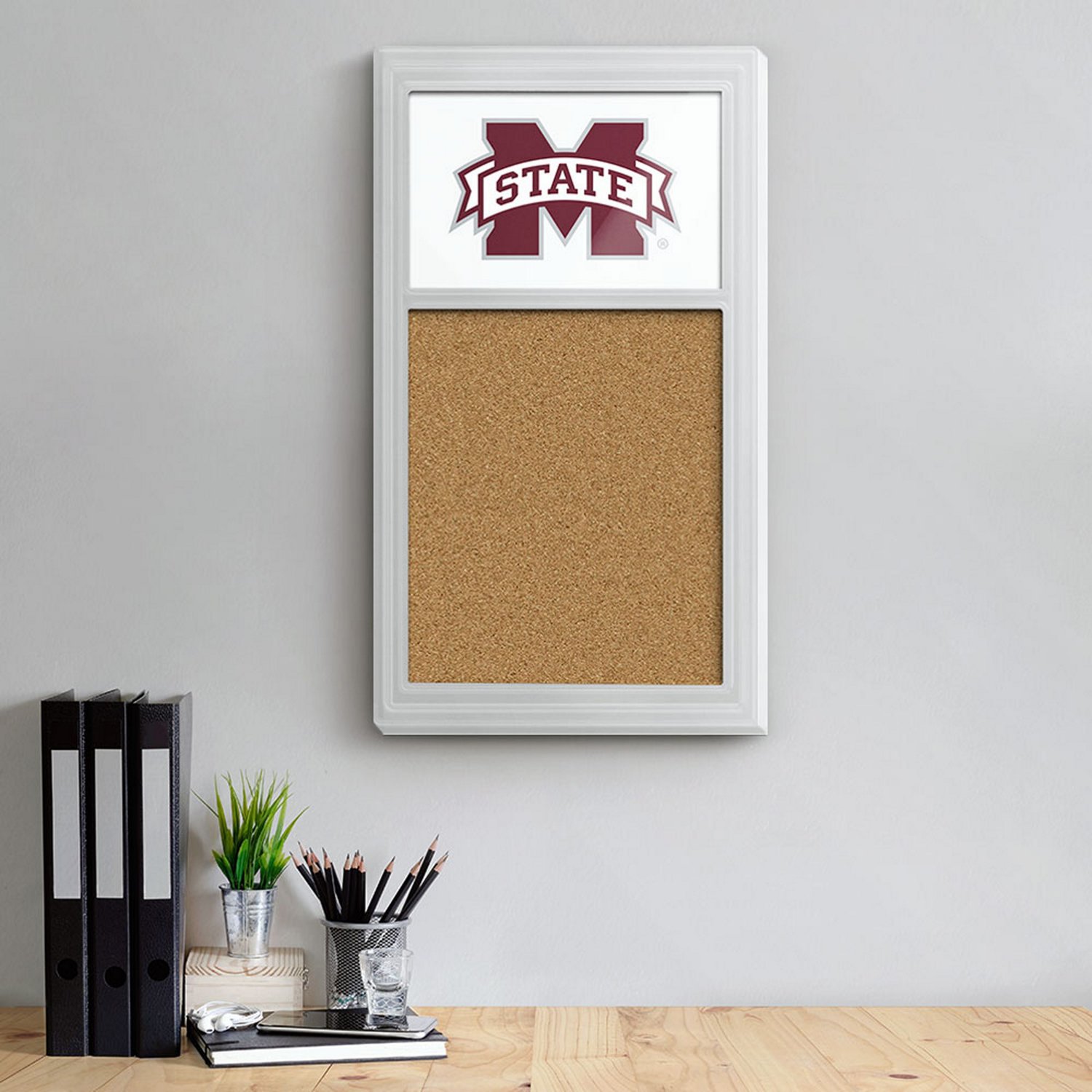 The Fan-Brand Mississippi State University Cork Note Board - view number 3