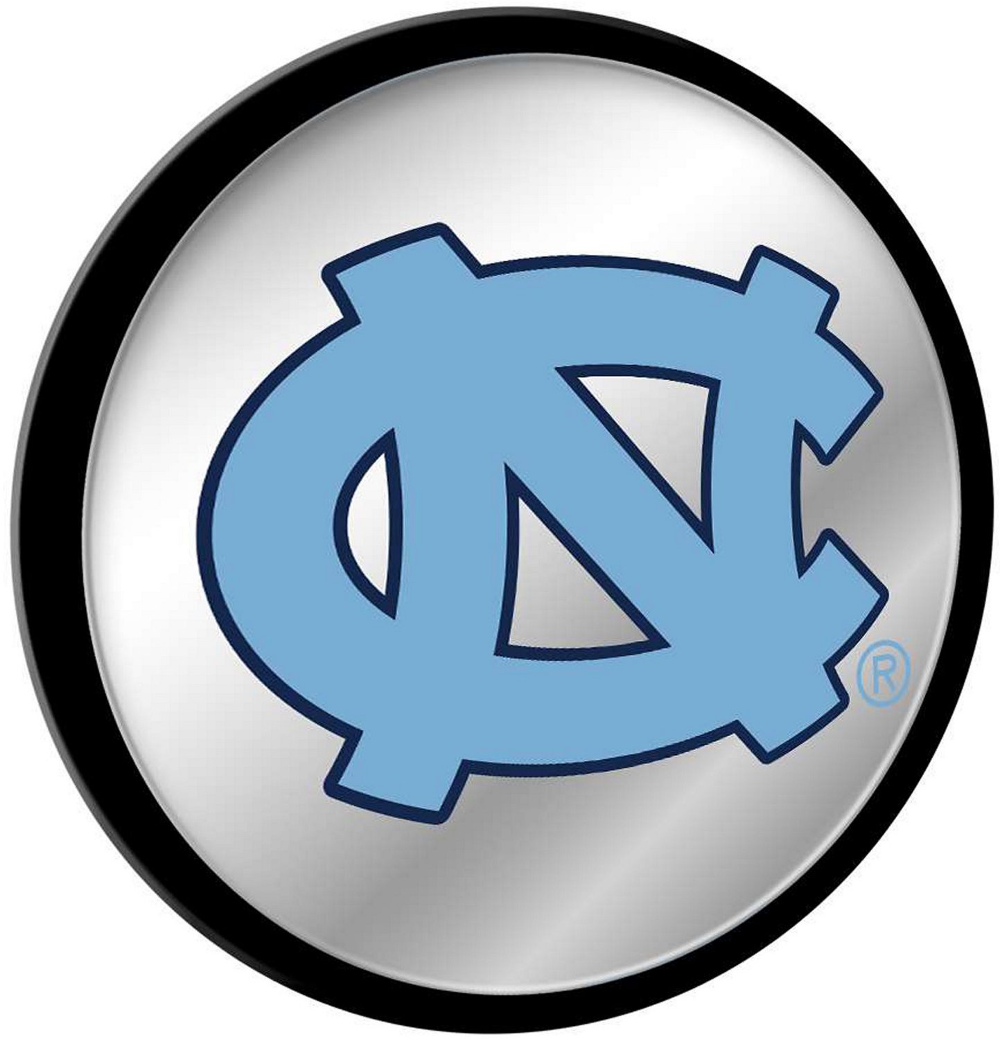 The Fan-Brand University of North Carolina Modern Disc Mirrored Wall Sign - view number 2