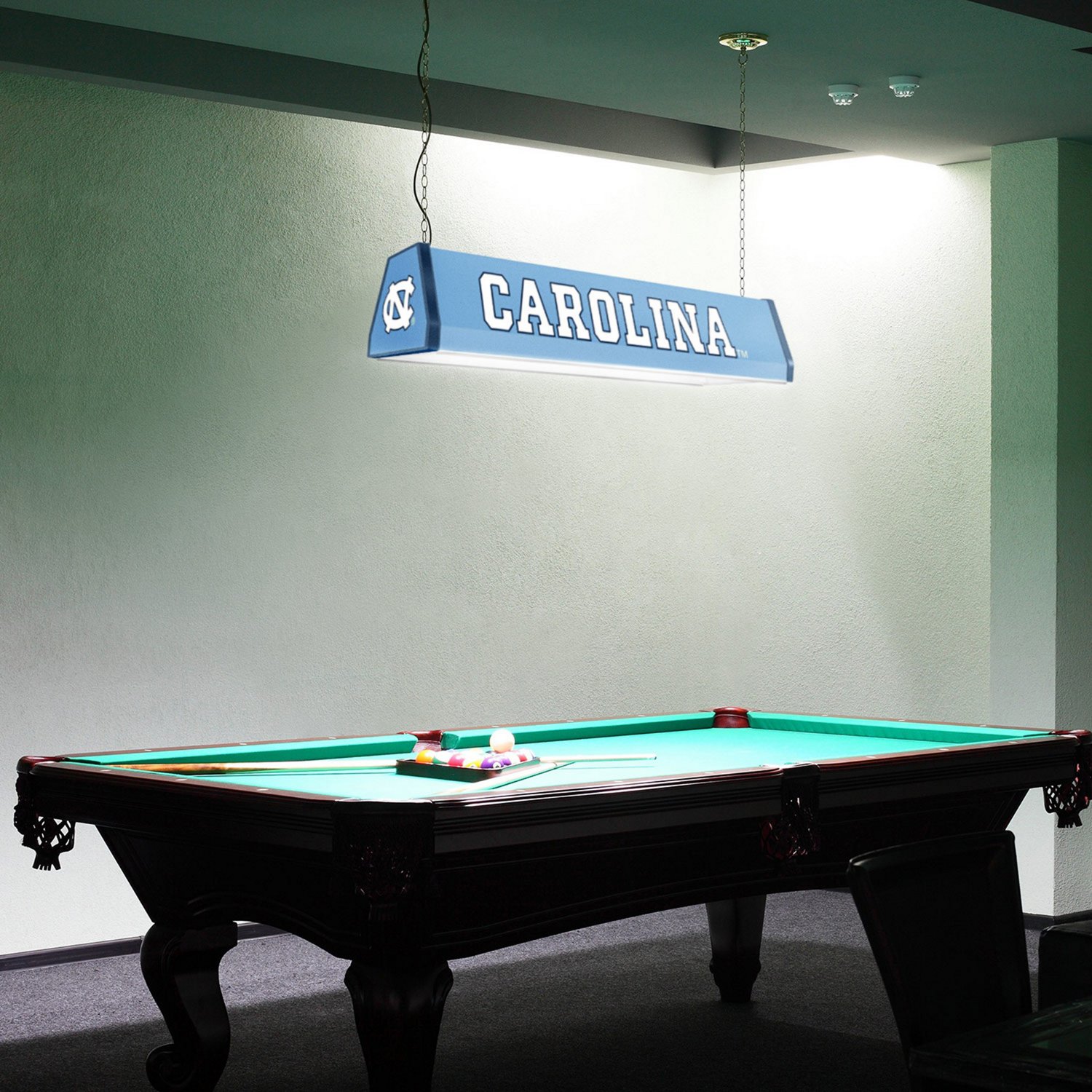 The Fan-Brand University of North Carolina Standard Pool Table Light - view number 4