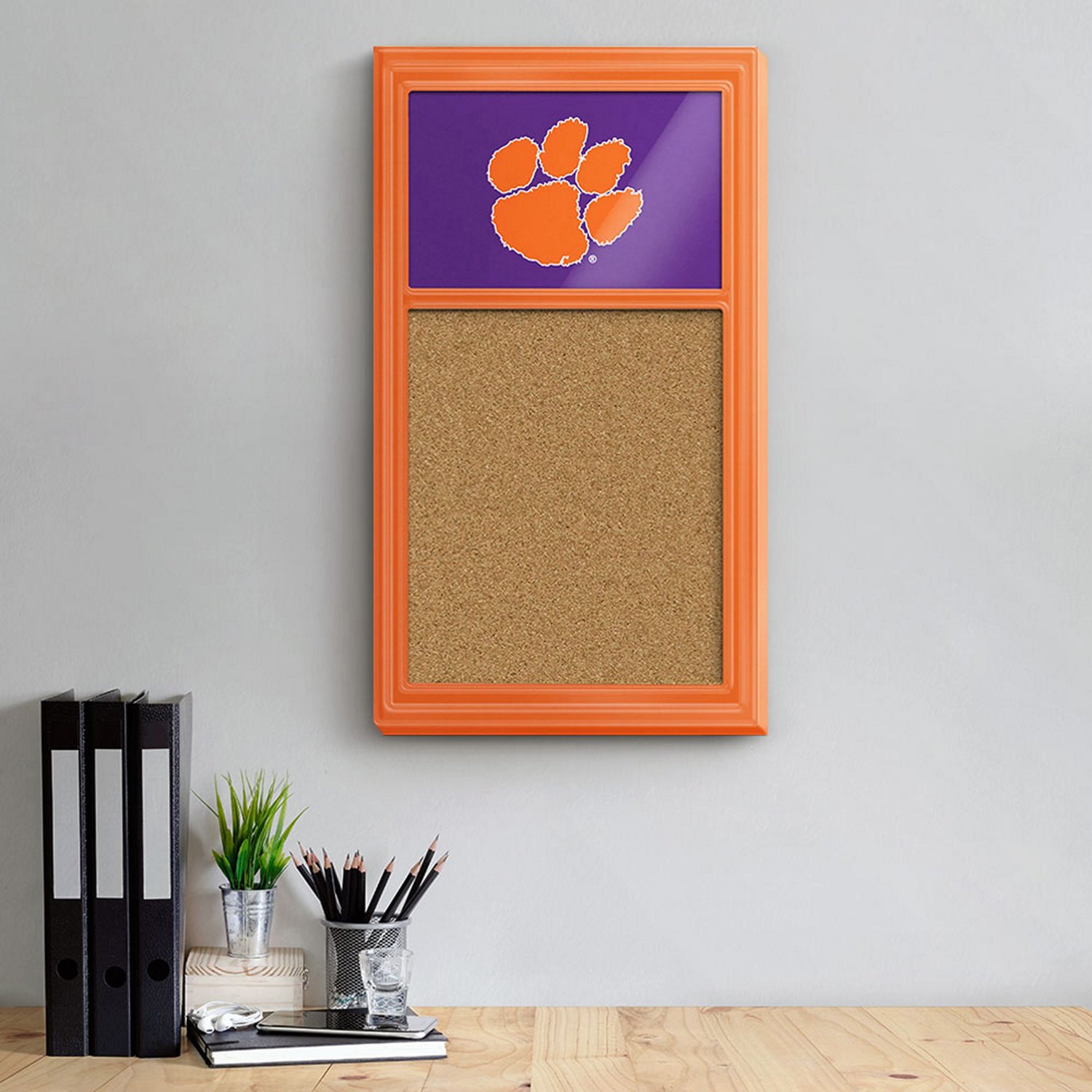 The Fan-Brand Clemson University Cork Note Board - view number 3