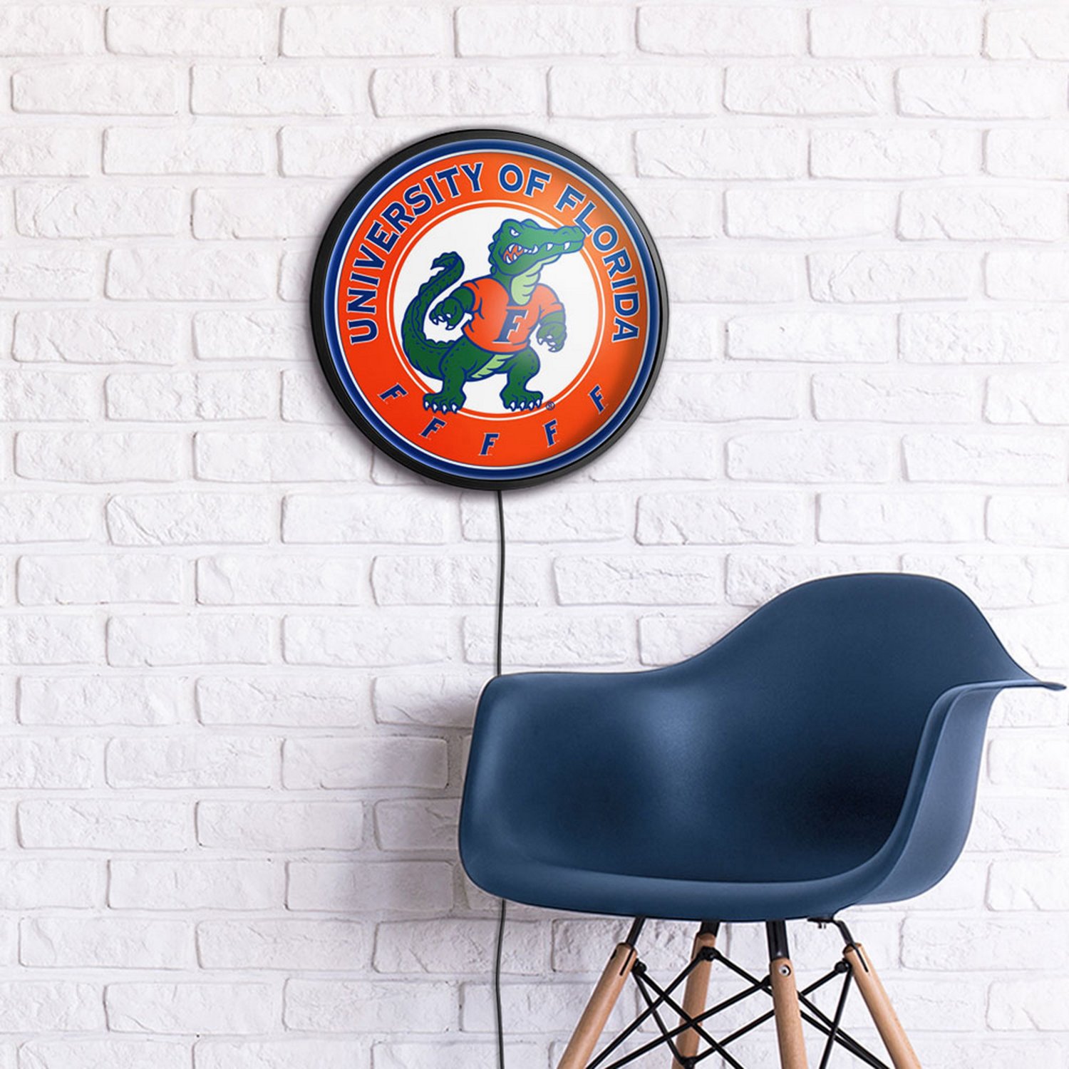 The Fan-Brand University of Florida Round Slimline Lighted Sign - view number 4