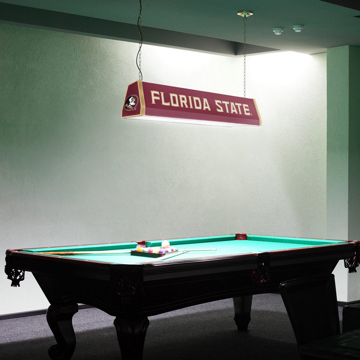 The Fan-Brand Florida State University Standard Pool Table Light - view number 4
