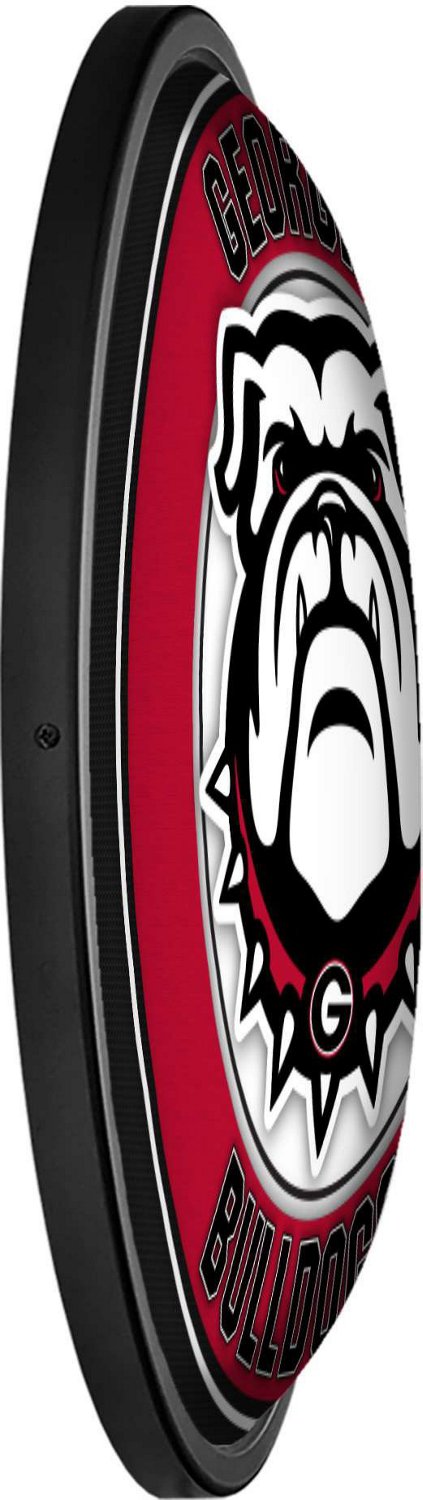 The Fan-Brand University of Georgia UGA Round Slimline Lighted Sign - view number 3