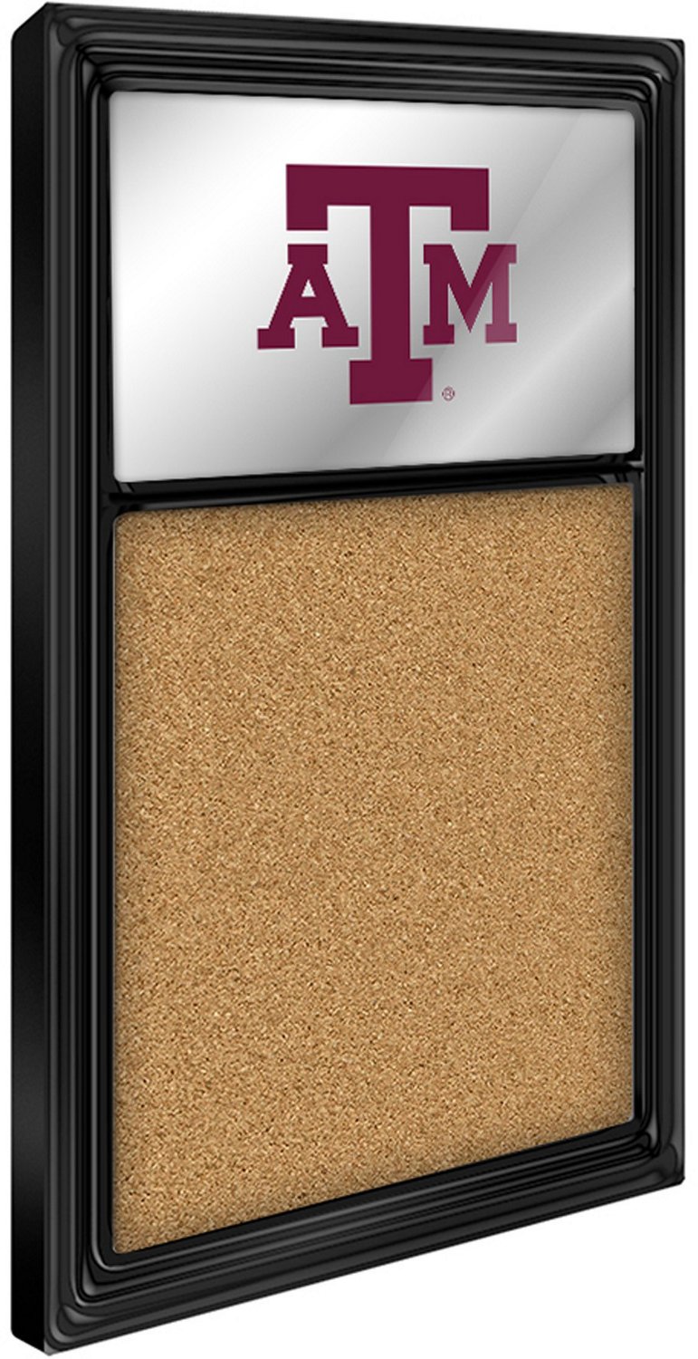 The Fan-Brand Texas A&M University Mirrored Cork Note Board - view number 2