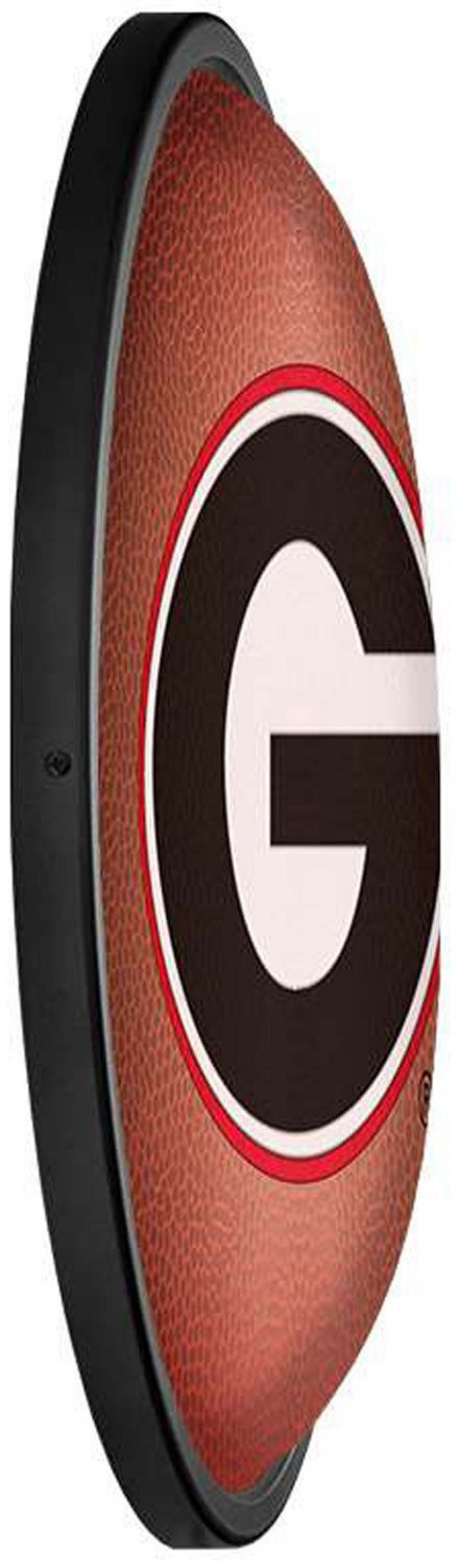 The Fan-Brand University of Georgia Pigskin Oval Slimline Lighted Sign - view number 3