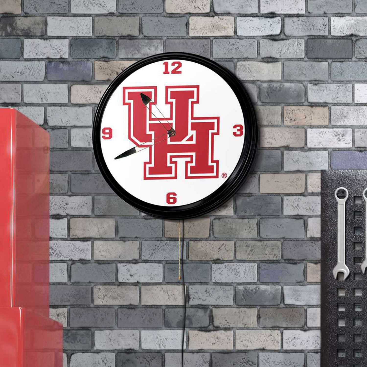 The Fan-Brand University of Houston Retro Lighted Wall Clock - view number 3