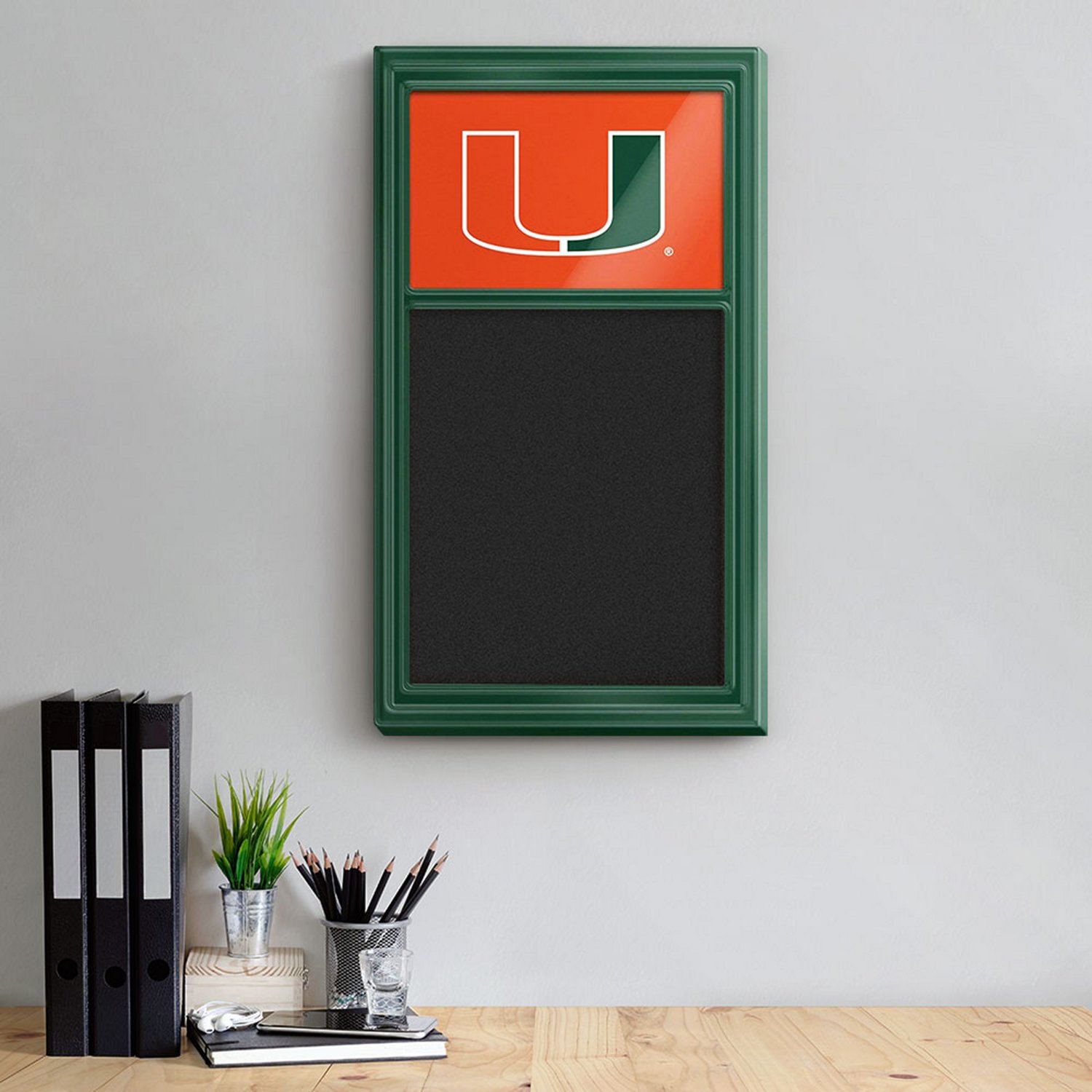 The Fan-Brand University of Miami Chalk Note Board - view number 3