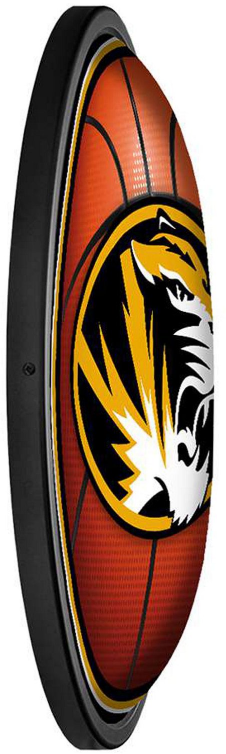 The Fan-Brand University of Missouri Basketball Round Slimline Lighted Wall Sign - view number 3