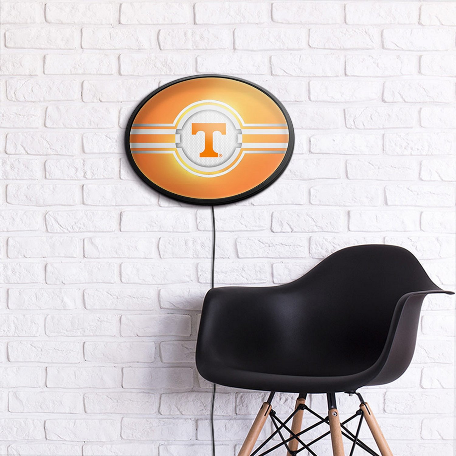 The Fan-Brand University of Tennessee Oval Slimline Lighted Wall Sign - view number 4