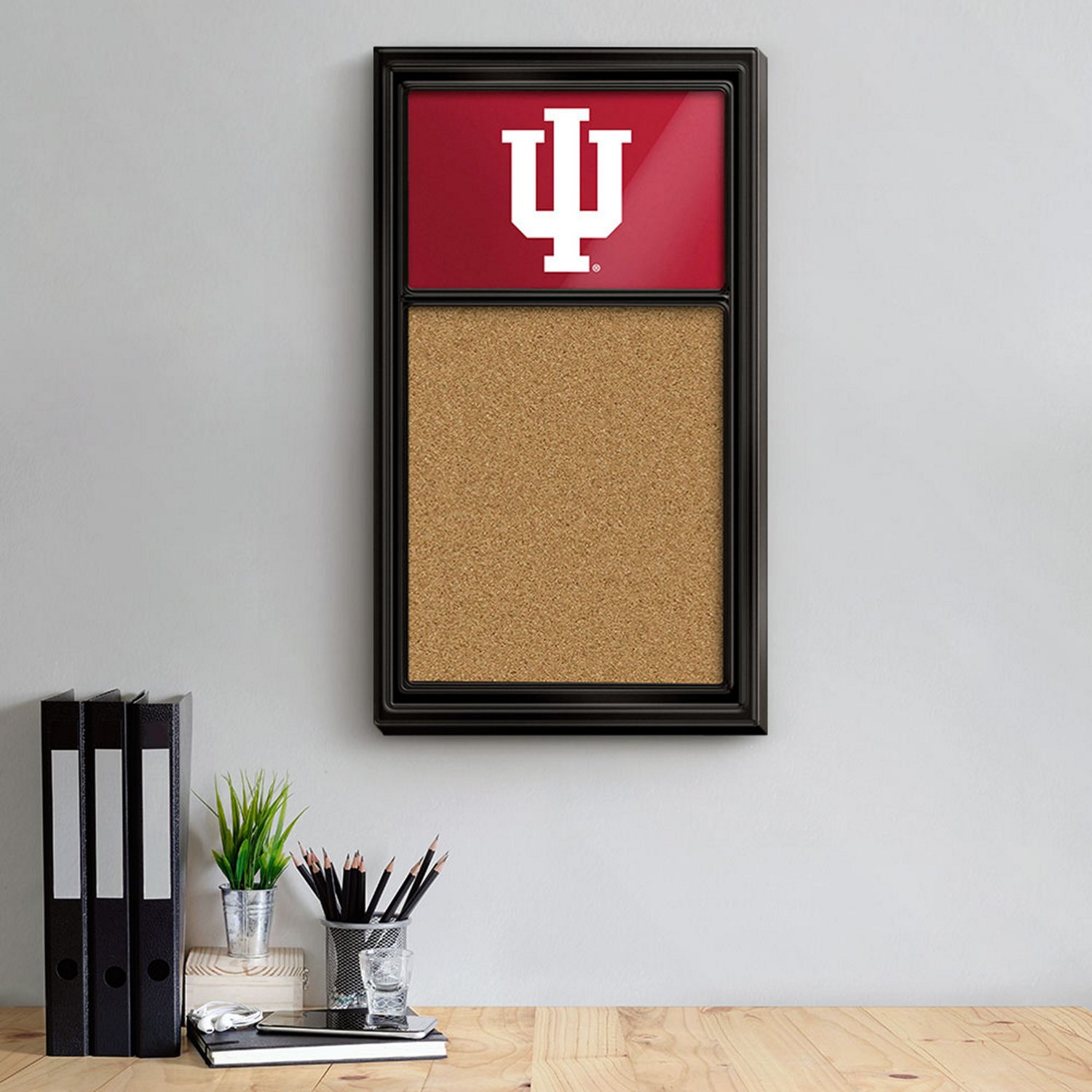 The Fan-Brand Indiana University Cork Note Board - view number 3