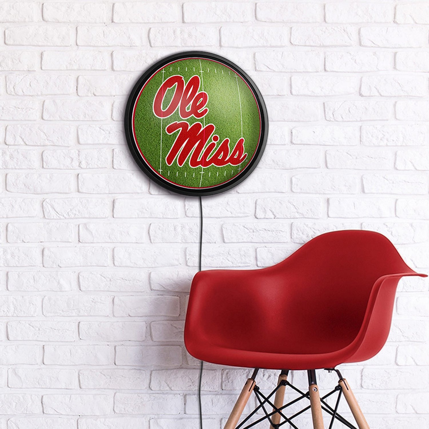 The Fan-Brand University of Mississippi On the 50 Slimline Lighted Sign - view number 4