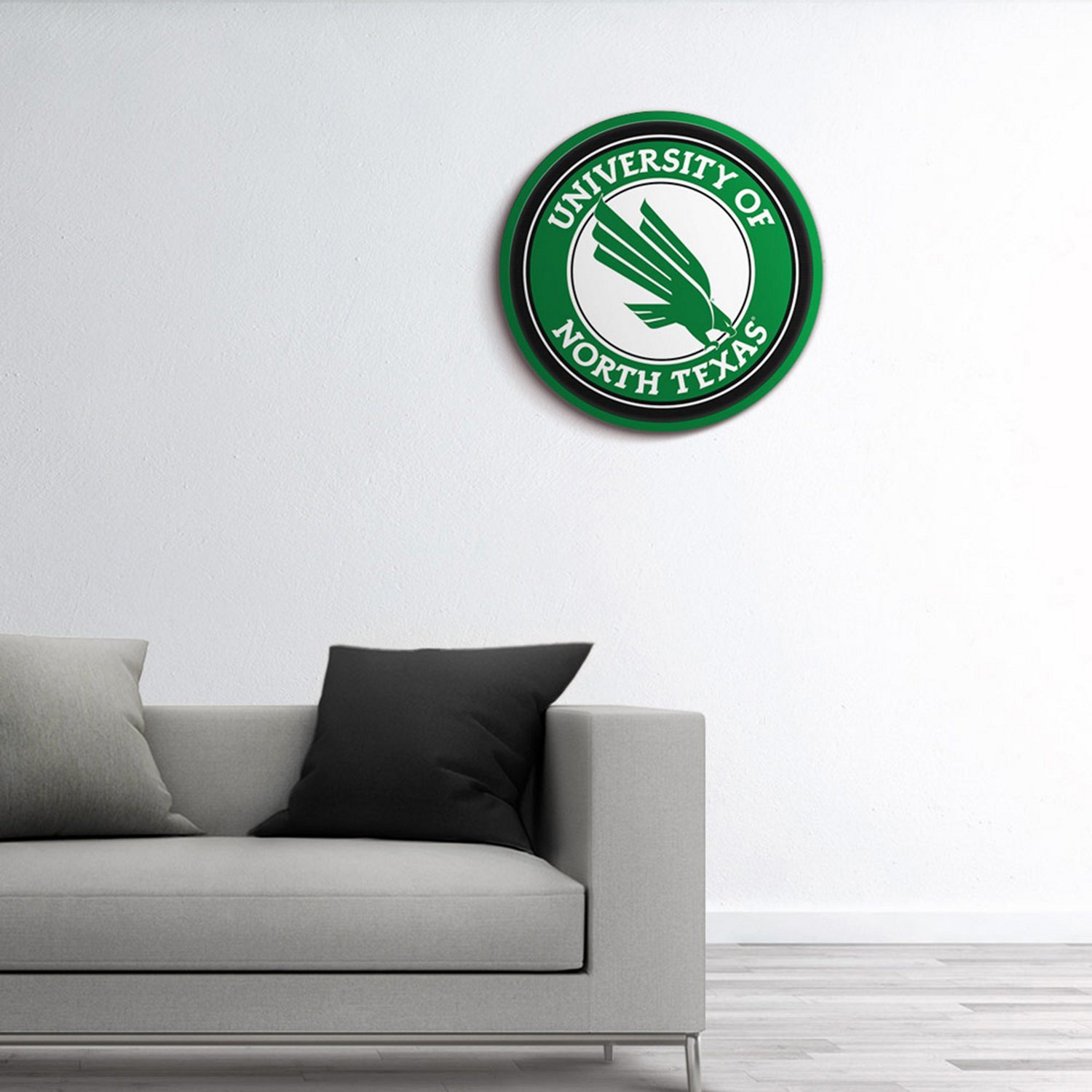 The Fan-Brand University of North Texas Modern Disc Sign - view number 3