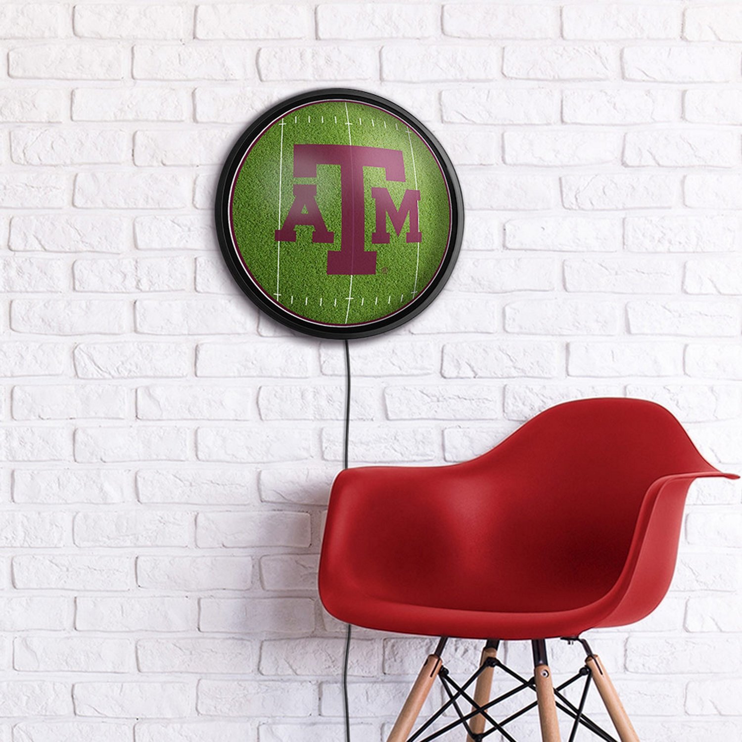 The Fan-Brand Texas A&M University On the 50 Slimline Lighted Wall Sign - view number 4