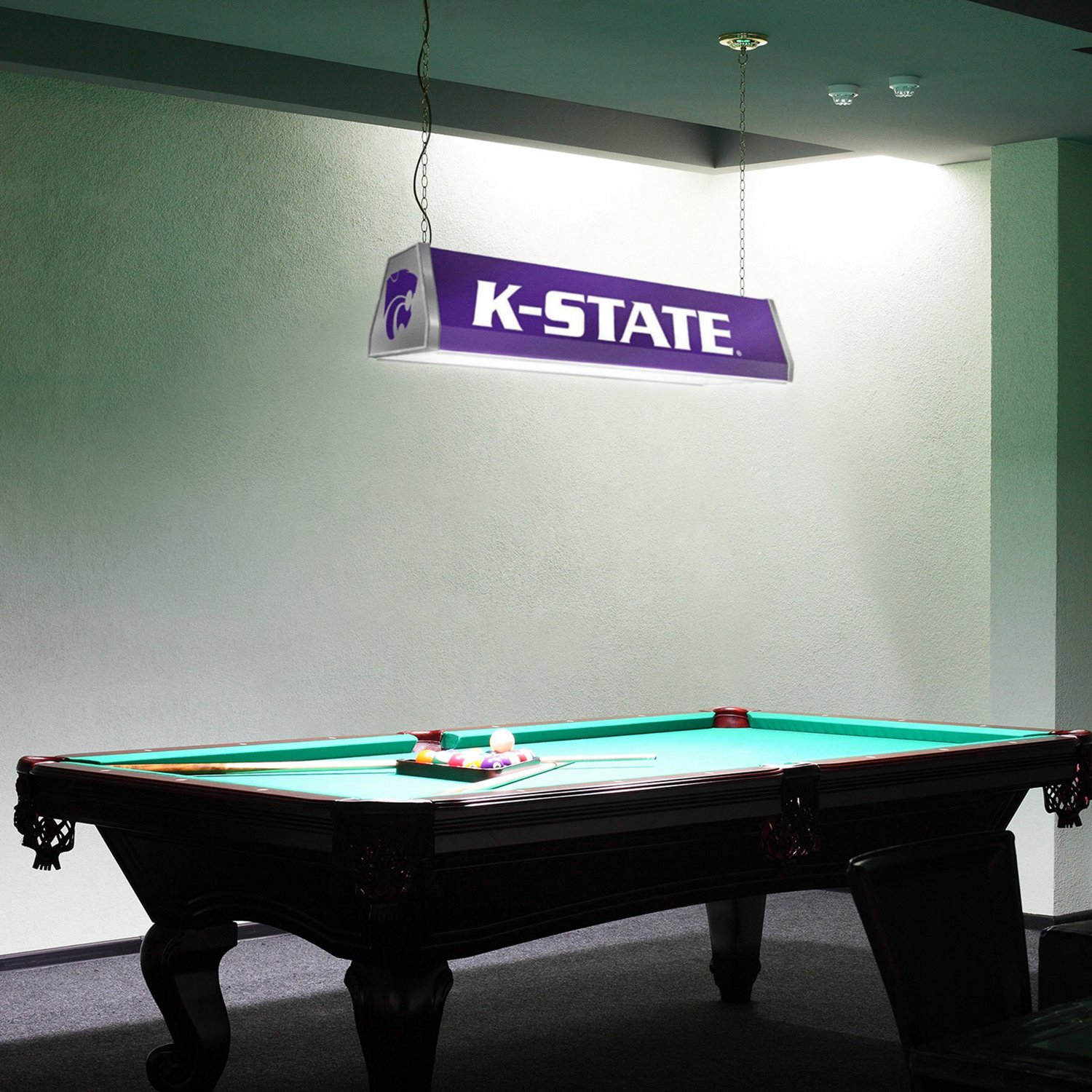 The Fan-Brand Kansas State University Standard Pool Table Light - view number 4