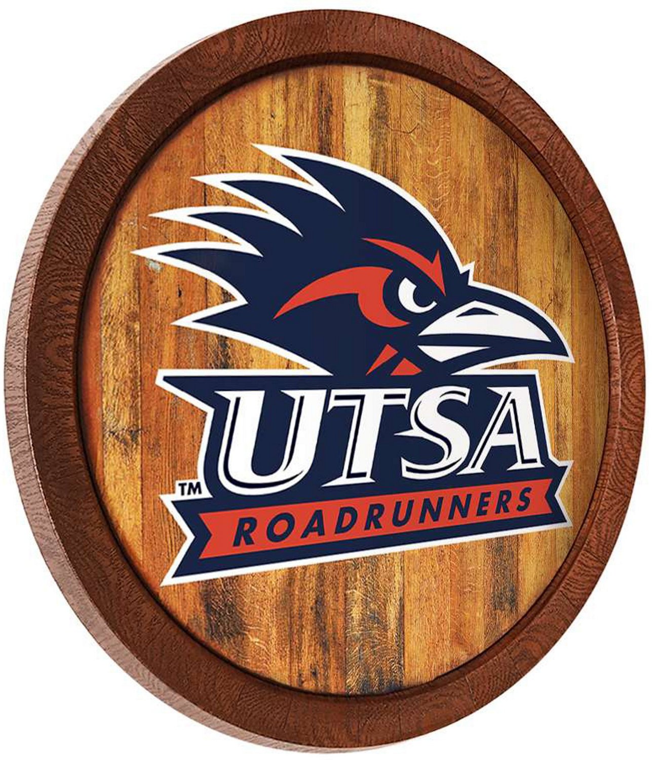 The Fan-Brand University of Texas at San Antonio Faux Barrel Top Sign  - view number 2