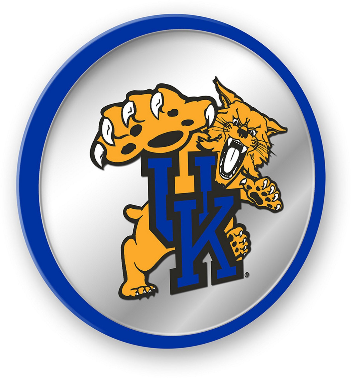 The Fan-Brand University of Kentucky Mascot Modern Disc Mirrored Wall Sign - view number 2