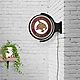 The Fan-Brand Texas State University Original Round Rotating Lighted Sign                                                        - view number 4