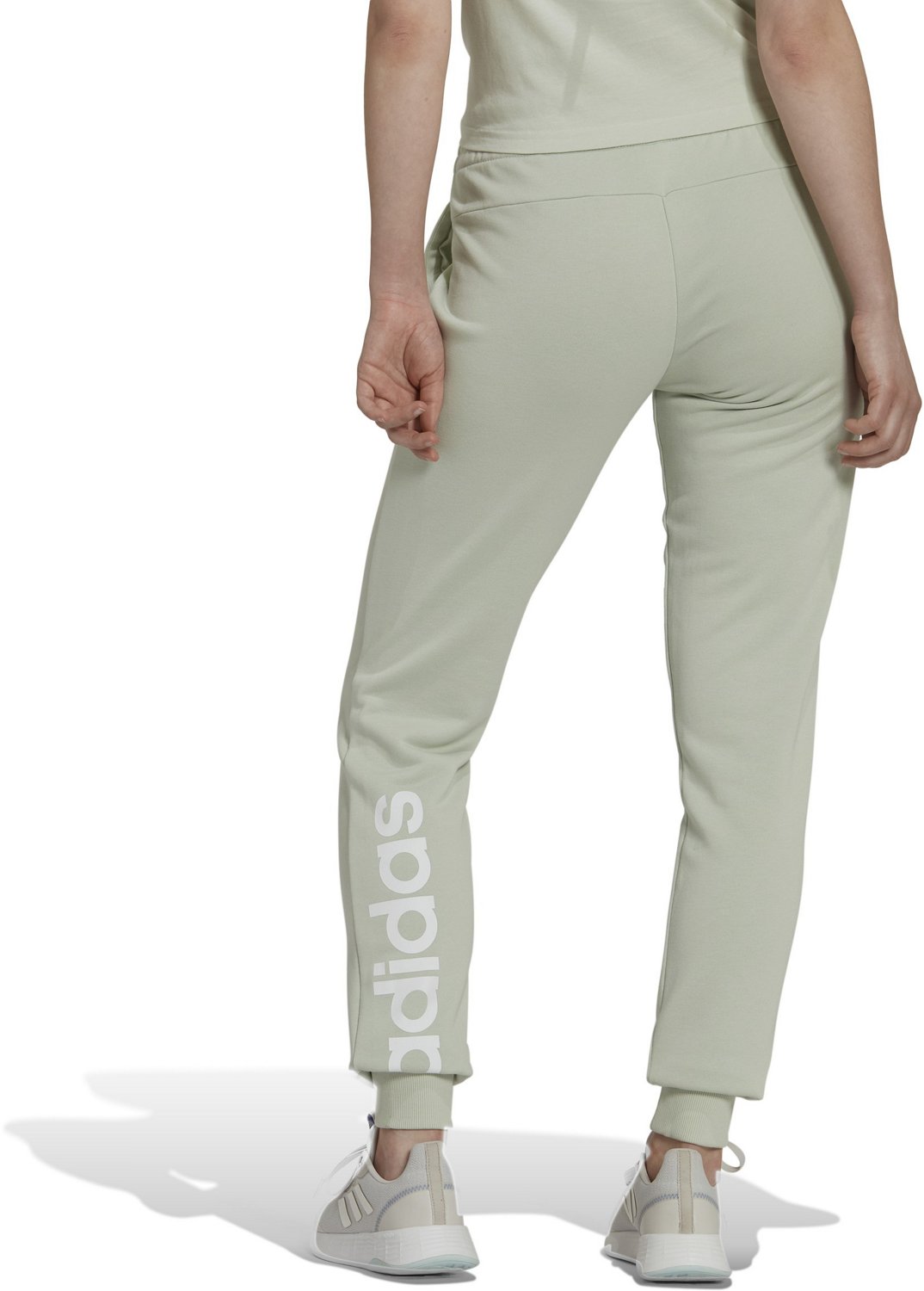 adidas Women s Linear Essentials Slim Tapered Cuffed Jogger Pants