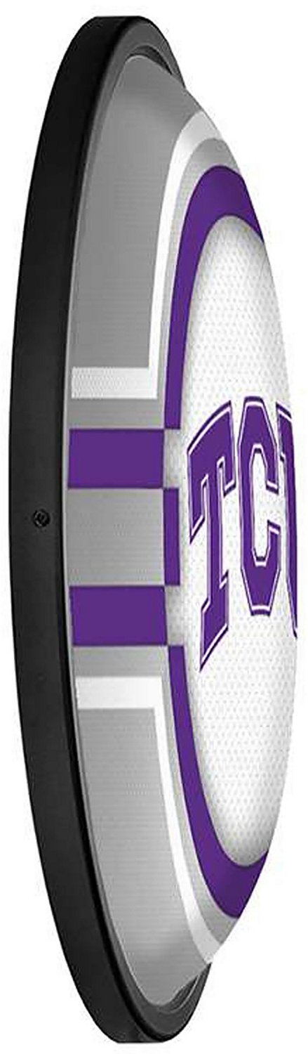 The Fan-Brand Texas Christian University Oval Slimline Lighted Wall Sign - view number 3