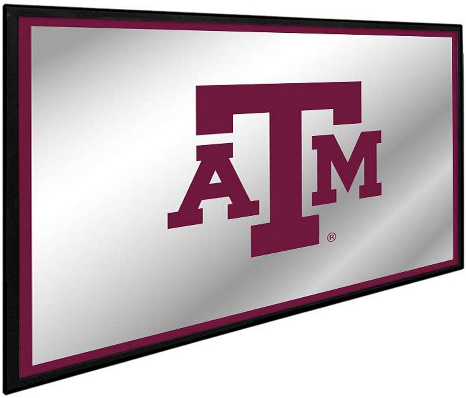 The Fan-Brand Texas A&M University Framed Mirrored Wall Sign - view number 2