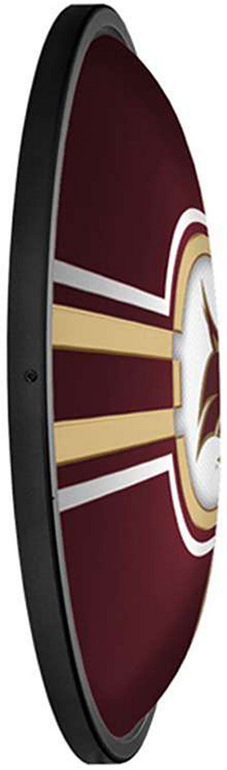 The Fan-Brand Texas State University Oval Slimline Lighted Wall Sign - view number 3