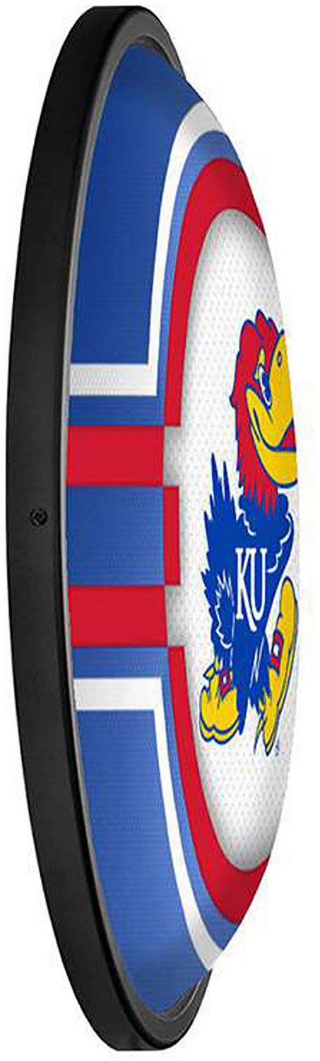 The Fan-Brand University of Kansas Oval Slimline Lighted Sign - view number 3