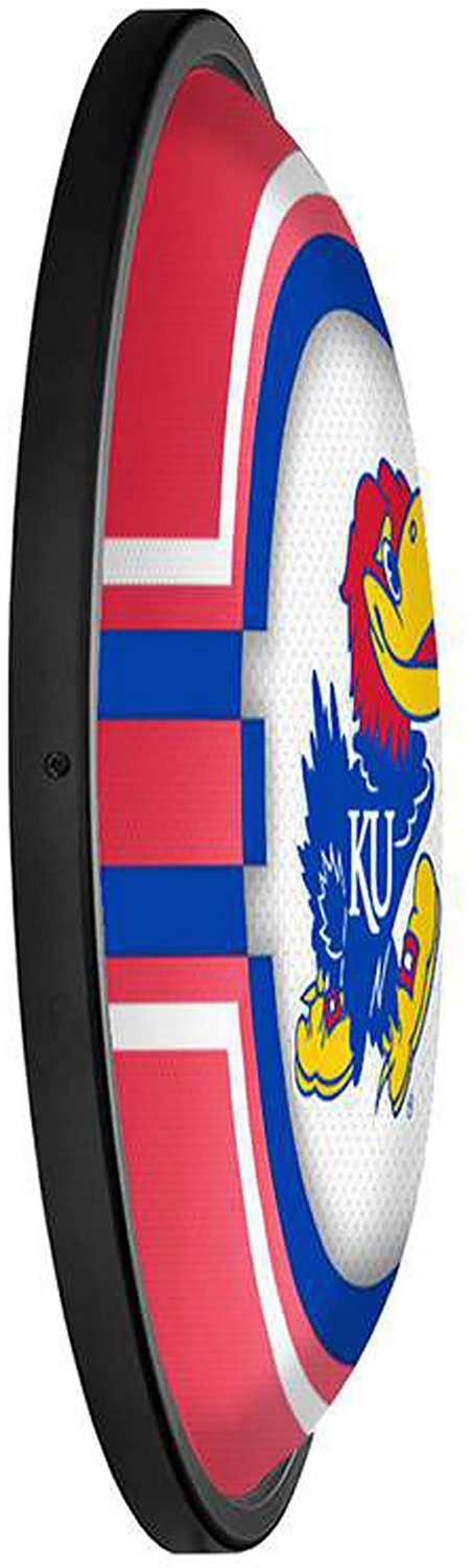 The Fan-Brand University of Kansas Oval Slimline Lighted Sign - view number 3