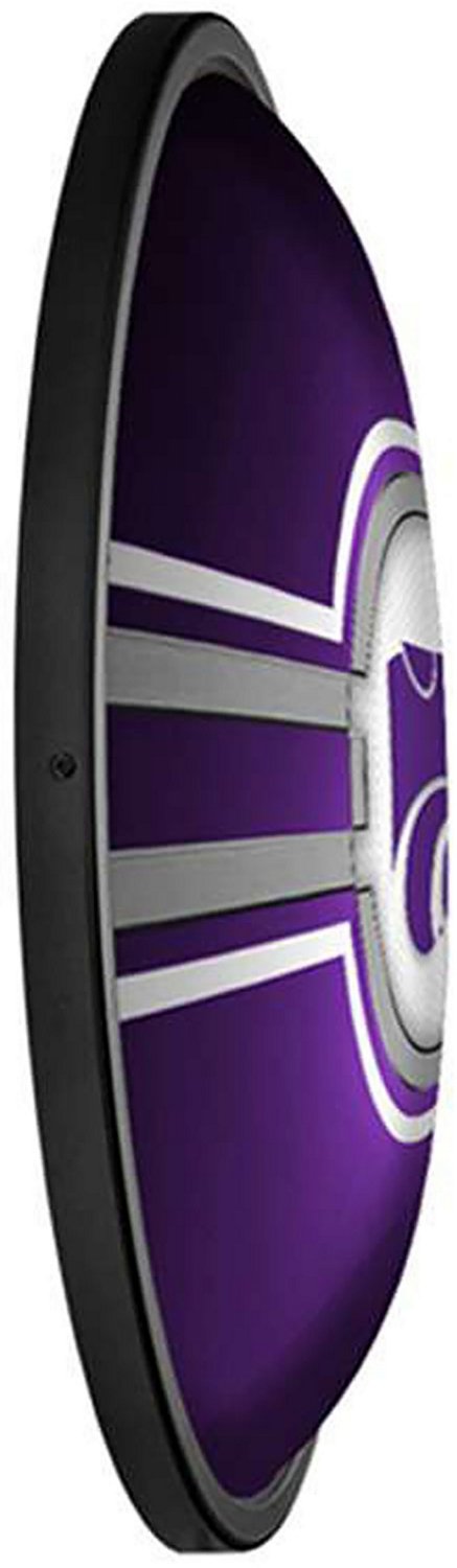 The Fan-Brand Kansas State University Oval Slimline Lighted Sign - view number 3