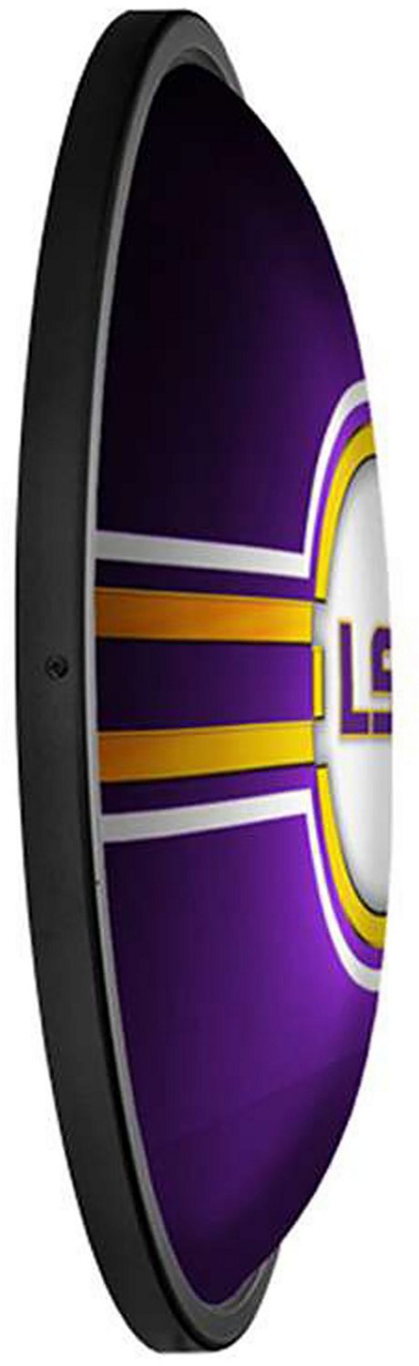 The Fan-Brand Louisiana State University LSU Oval Slimline Lighted Wall Sign - view number 2