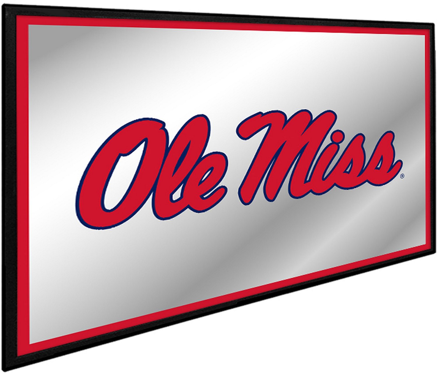 The Fan-Brand University of Mississippi Framed Mirrored Wall Sign - view number 2