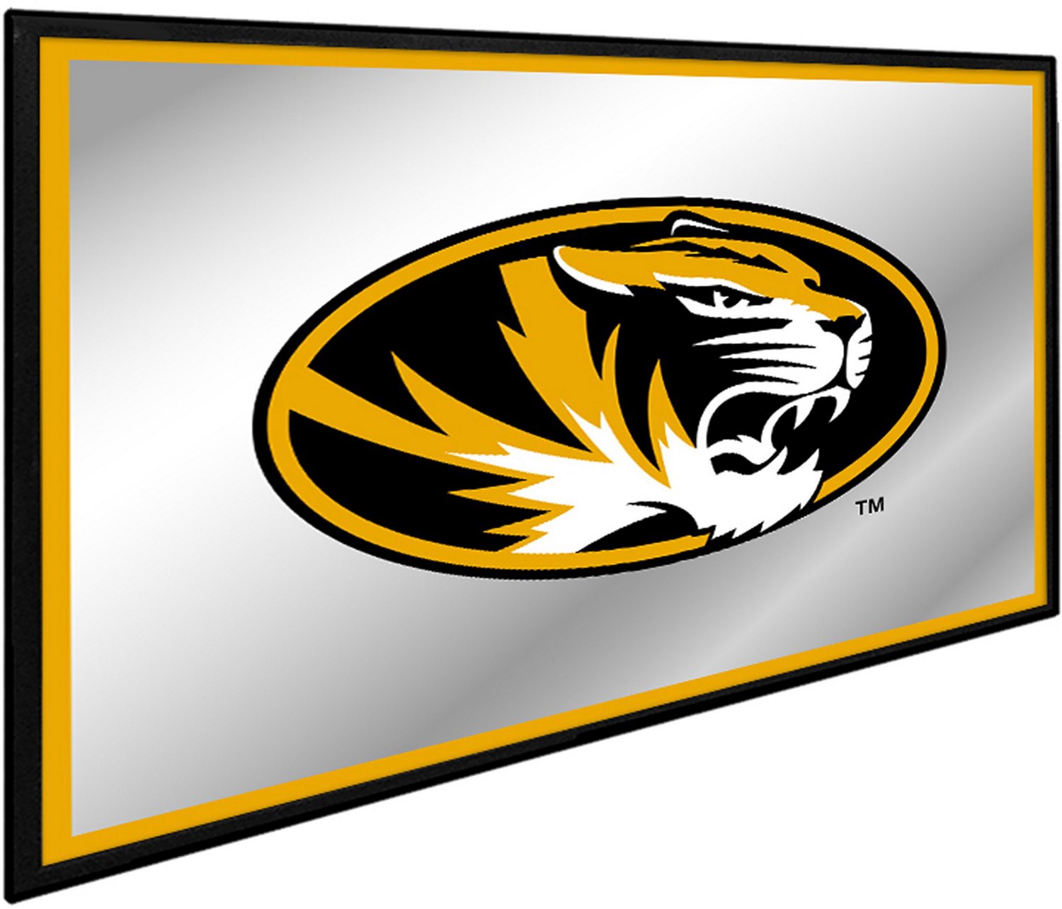 The Fan-Brand University of Missouri Framed Mirrored Wall Sign - view number 2