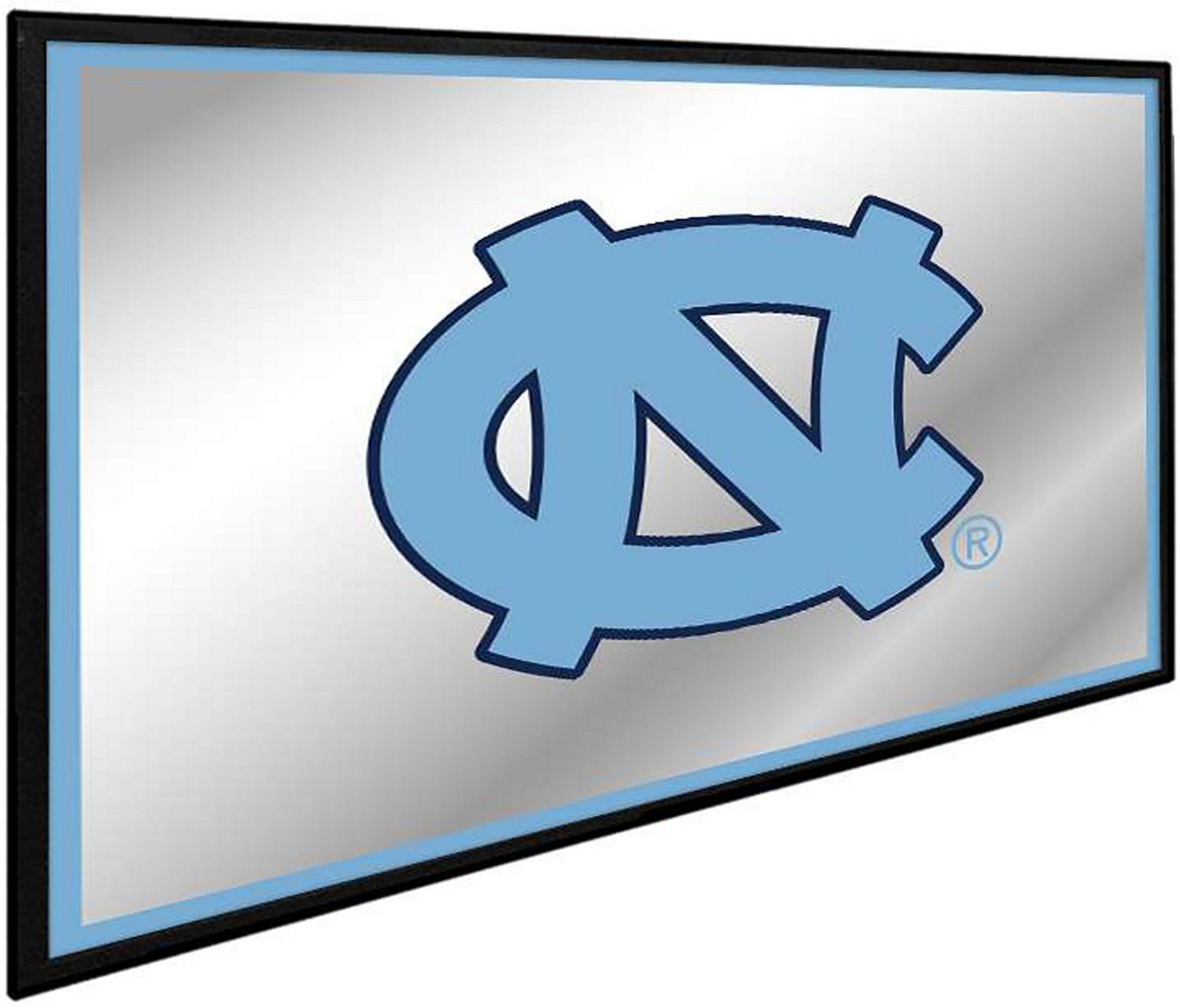 The Fan-Brand University of North Carolina Framed Mirrored Wall Sign - view number 2