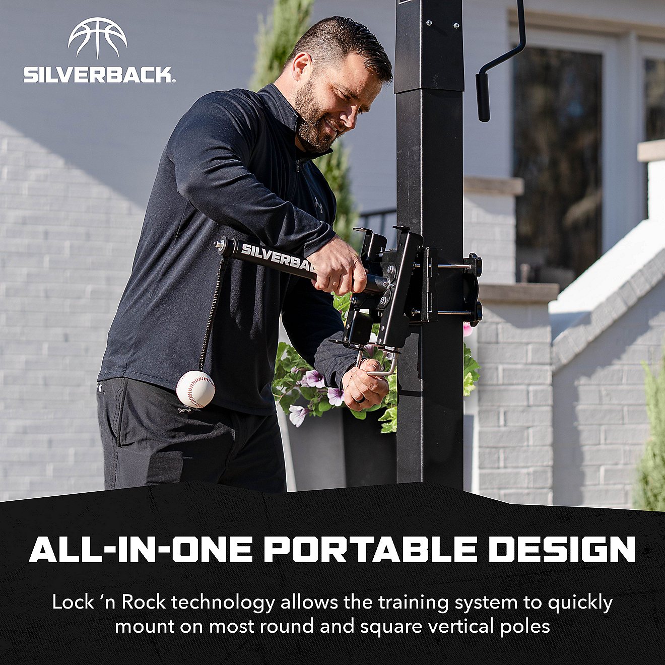 Escalade Sports Silverback Portable Baseball Swing Trainer                                                                       - view number 7