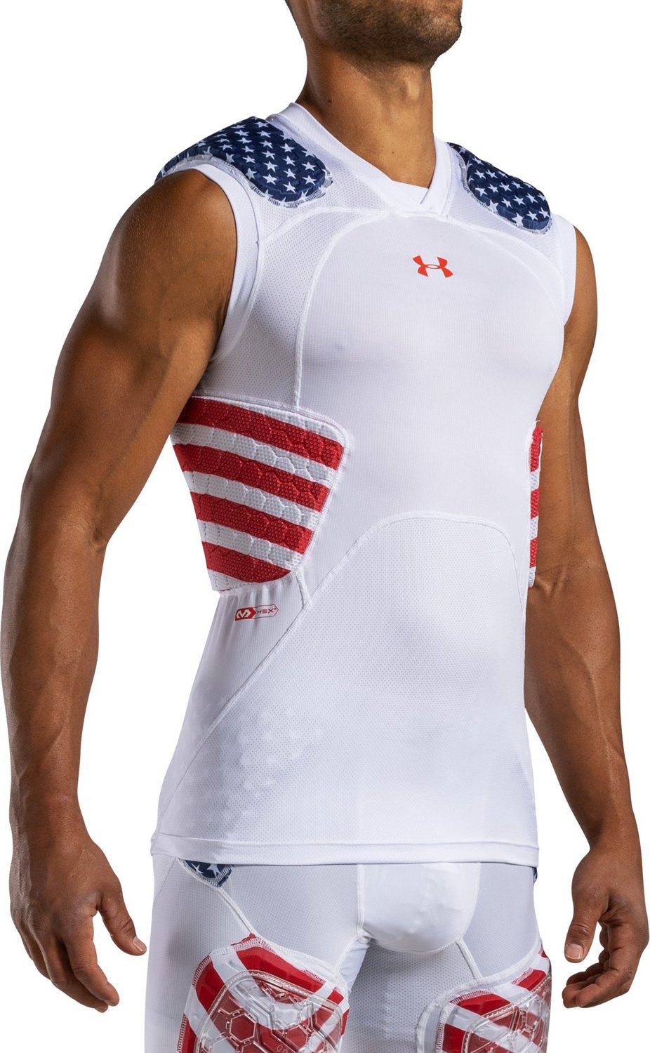 Under Armour Youth Gameday Armour Pro Americana 5-Pad Top Base Layer