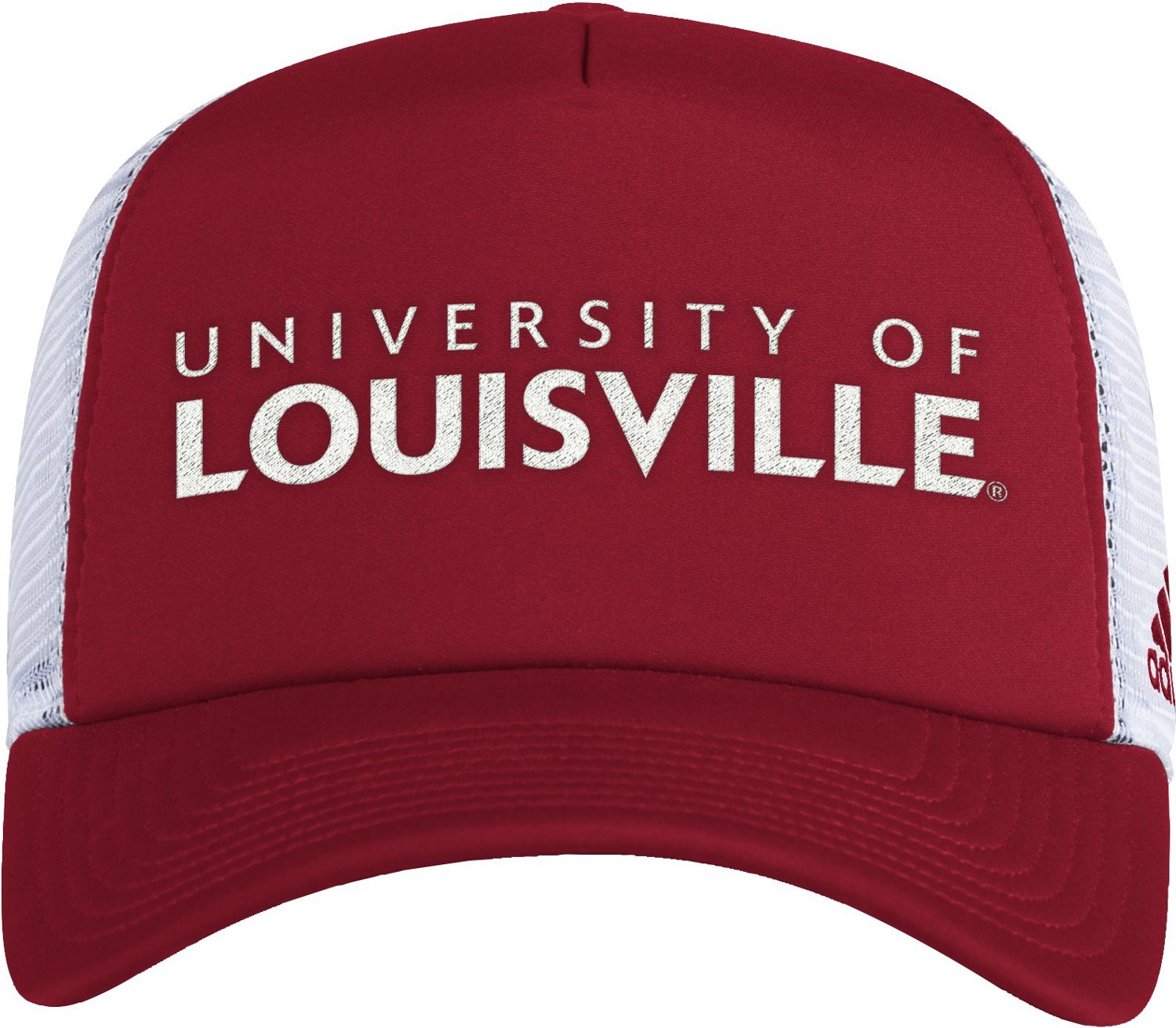 Mens College Edition University Of Louisville Cardinals Red Black Flip  Flops 
