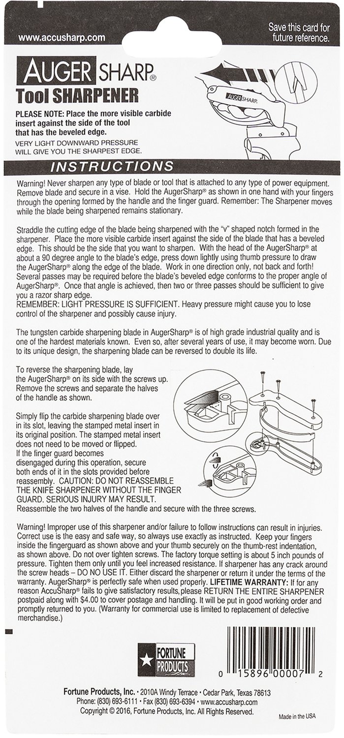 AccuSharp AugerSharp Knife and Tool Sharpener                                                                                    - view number 2
